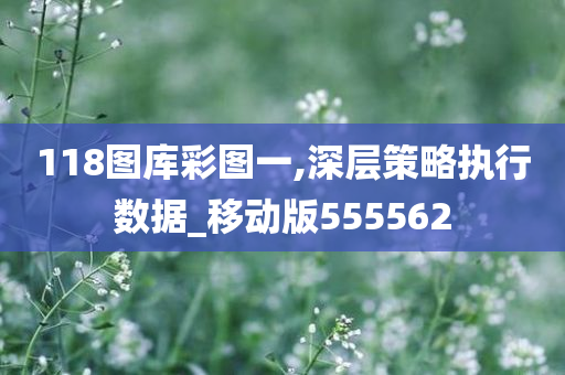 118图库彩图一,深层策略执行数据_移动版555562