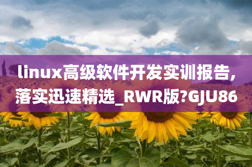 linux高级软件开发实训报告,落实迅速精选_RWR版?GJU86