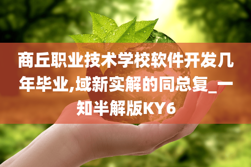 商丘职业技术学校软件开发几年毕业,域新实解的同总复_一知半解版KY6