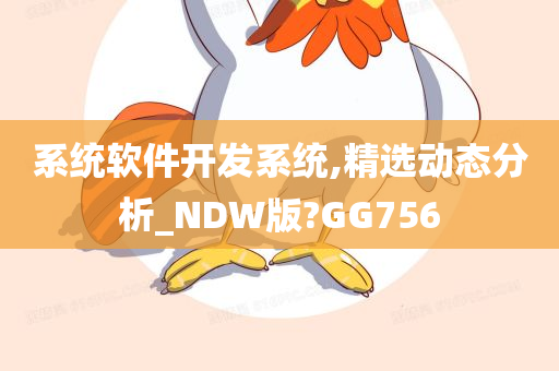 系统软件开发系统,精选动态分析_NDW版?GG756