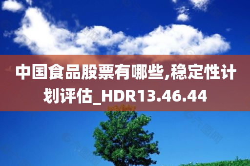 中国食品股票有哪些,稳定性计划评估_HDR13.46.44