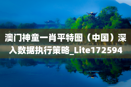 澳门神童一肖平特图（中国）深入数据执行策略_Lite172594