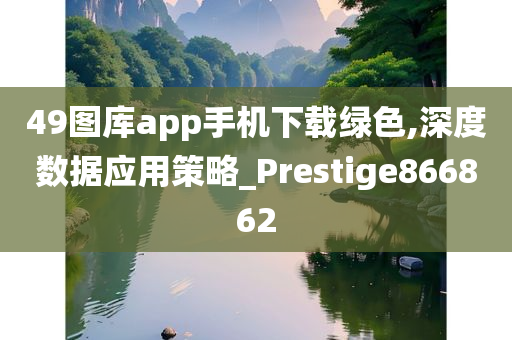 49图库app手机下载绿色,深度数据应用策略_Prestige866862