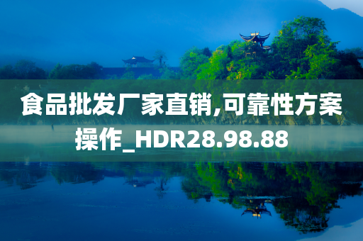 食品批发厂家直销,可靠性方案操作_HDR28.98.88