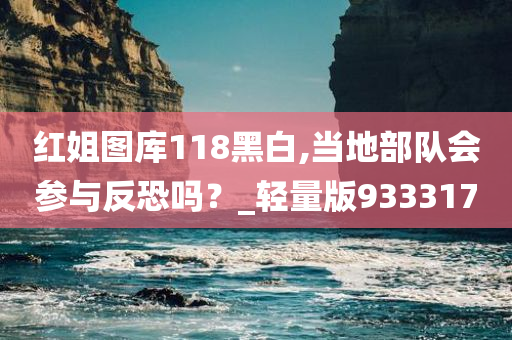 红姐图库118黑白,当地部队会参与反恐吗？_轻量版933317