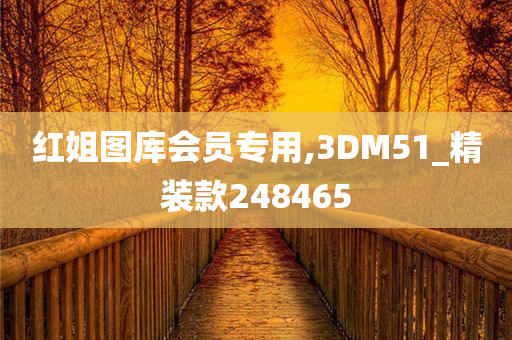 红姐图库会员专用,3DM51_精装款248465