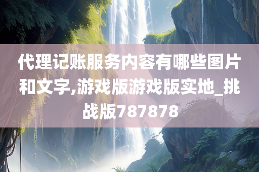 代理记账服务内容有哪些图片和文字,游戏版游戏版实地_挑战版787878