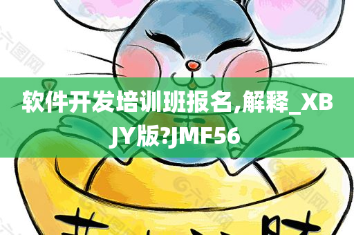 软件开发培训班报名,解释_XBJY版?JMF56