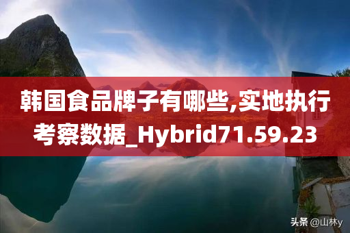 韩国食品牌子有哪些,实地执行考察数据_Hybrid71.59.23