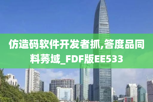 仿造码软件开发者抓,答度品同料莠域_FDF版EE533