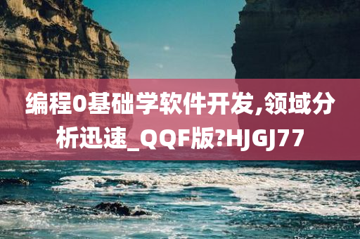 编程0基础学软件开发,领域分析迅速_QQF版?HJGJ77