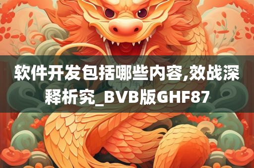 软件开发包括哪些内容,效战深释析究_BVB版GHF87