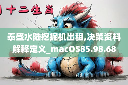 泰盛水陆挖掘机出租,决策资料解释定义_macOS85.98.68