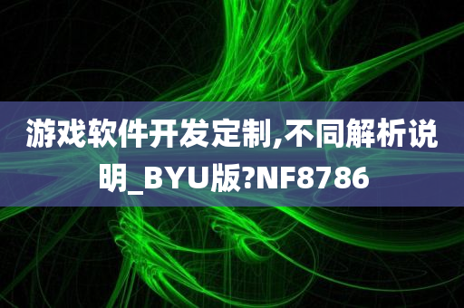 游戏软件开发定制,不同解析说明_BYU版?NF8786