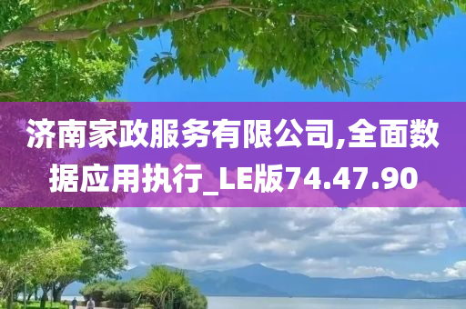 济南家政服务有限公司,全面数据应用执行_LE版74.47.90