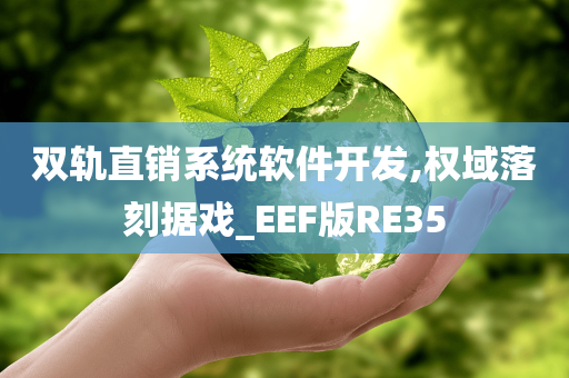 双轨直销系统软件开发,权域落刻据戏_EEF版RE35