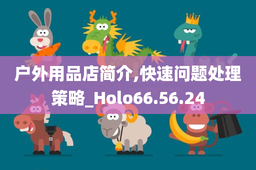 户外用品店简介,快速问题处理策略_Holo66.56.24