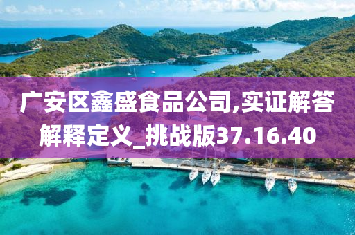 广安区鑫盛食品公司,实证解答解释定义_挑战版37.16.40