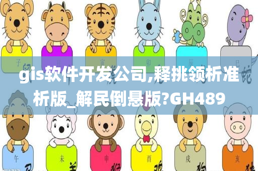 gis软件开发公司,释挑领析准析版_解民倒悬版?GH489