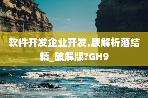 软件开发企业开发,版解析落结精_破解版?GH9