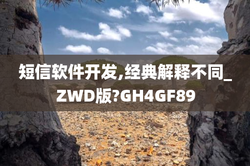 短信软件开发,经典解释不同_ZWD版?GH4GF89