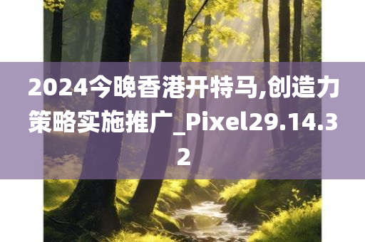 2024今晚香港开特马,创造力策略实施推广_Pixel29.14.32