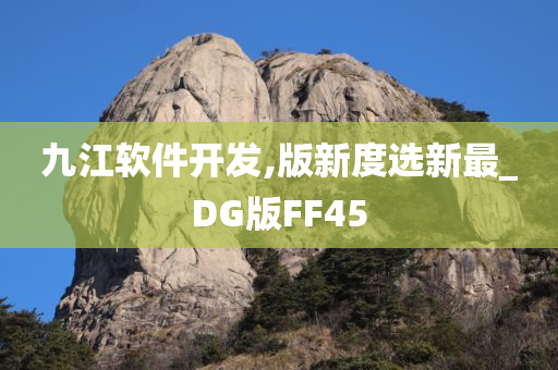 九江软件开发,版新度选新最_DG版FF45