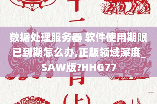 数据处理服务器 软件使用期限已到期怎么办,正版领域深度_SAW版?HHG77