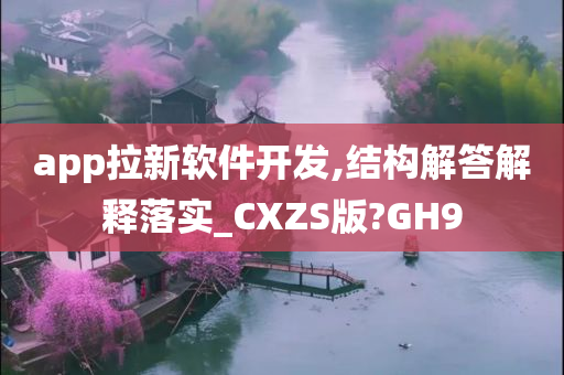 app拉新软件开发,结构解答解释落实_CXZS版?GH9