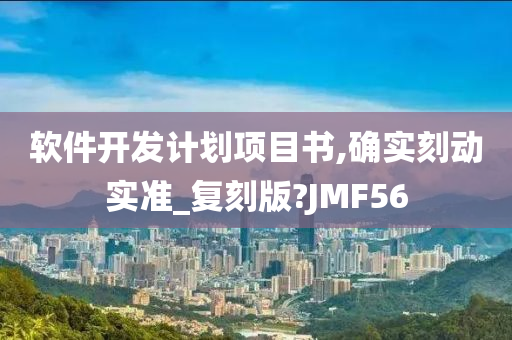 软件开发计划项目书,确实刻动实准_复刻版?JMF56