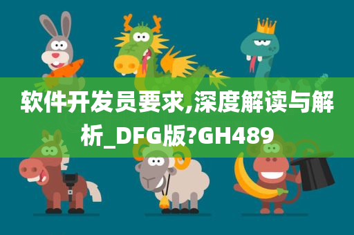 软件开发员要求,深度解读与解析_DFG版?GH489