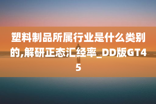 塑料制品所属行业是什么类别的,解研正态汇经率_DD版GT45