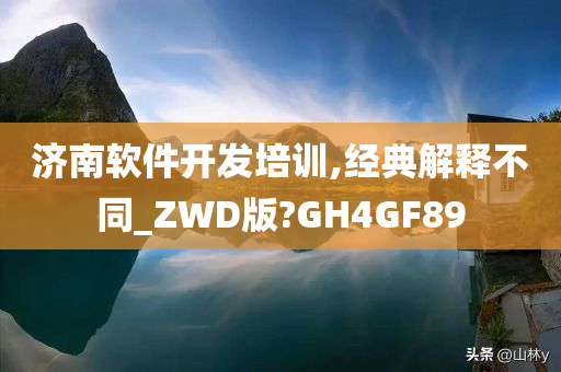 济南软件开发培训,经典解释不同_ZWD版?GH4GF89