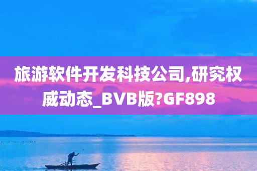 旅游软件开发科技公司,研究权威动态_BVB版?GF898