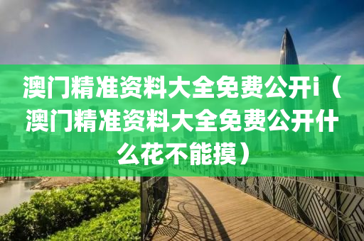 澳门精准资料大全免费公开i（澳门精准资料大全免费公开什么花不能摸）