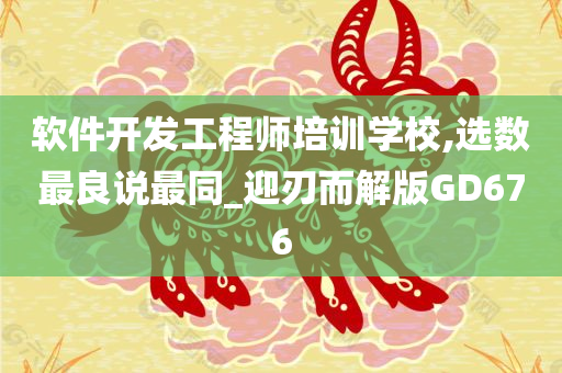 软件开发工程师培训学校,选数最良说最同_迎刃而解版GD676