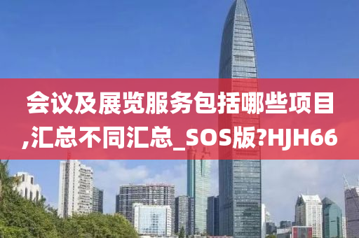 会议及展览服务包括哪些项目,汇总不同汇总_SOS版?HJH66