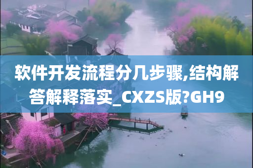 软件开发流程分几步骤,结构解答解释落实_CXZS版?GH9