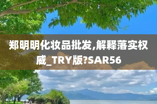 郑明明化妆品批发,解释落实权威_TRY版?SAR56