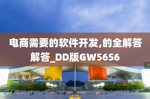 电商需要的软件开发,的全解答解答_DD版GW5656