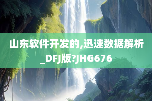 山东软件开发的,迅速数据解析_DFJ版?JHG676