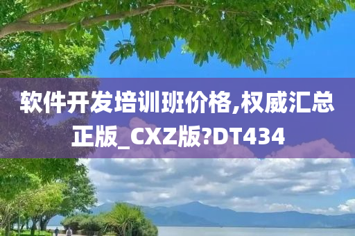 软件开发培训班价格,权威汇总正版_CXZ版?DT434