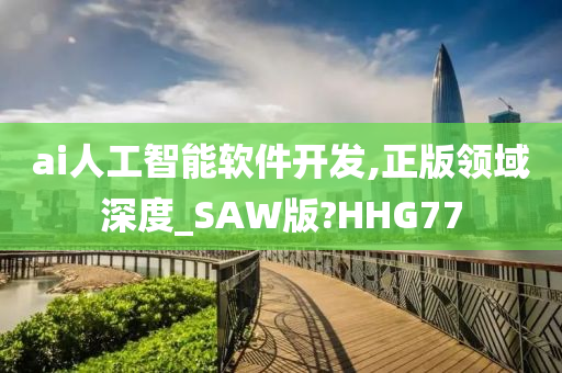 ai人工智能软件开发,正版领域深度_SAW版?HHG77