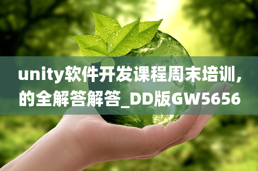 unity软件开发课程周末培训,的全解答解答_DD版GW5656