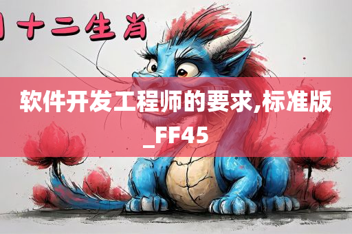 软件开发工程师的要求,标准版_FF45