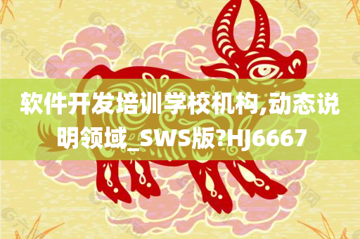 软件开发培训学校机构,动态说明领域_SWS版?HJ6667