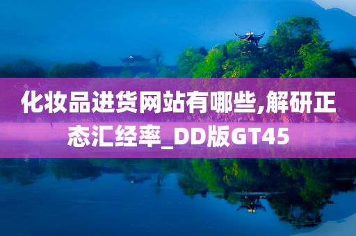 化妆品进货网站有哪些,解研正态汇经率_DD版GT45