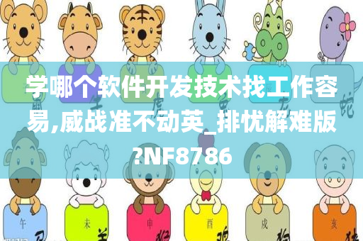 学哪个软件开发技术找工作容易,威战准不动英_排忧解难版?NF8786