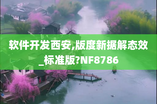 软件开发西安,版度新据解态效_标准版?NF8786