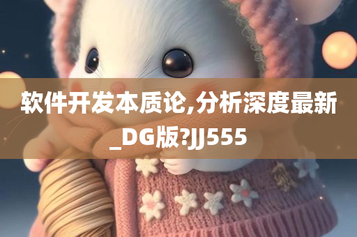 软件开发本质论,分析深度最新_DG版?JJ555